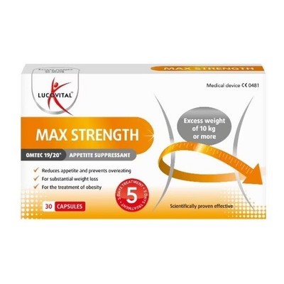 Lucovital Max Strength Gewichtsverlust Kapseln 30 Stück