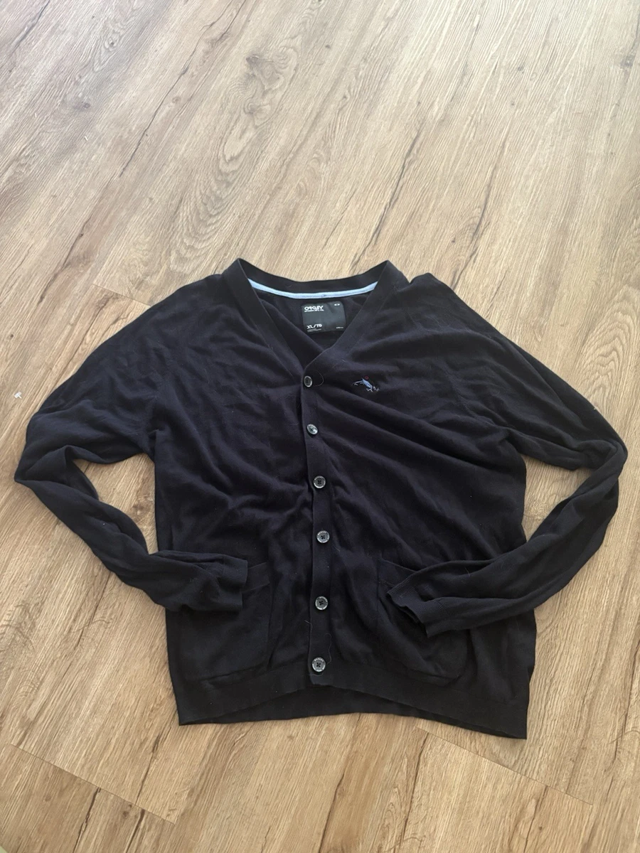 Oakley driver's knit zip cardigan 90s ク*ア様 Oakley driver's knit