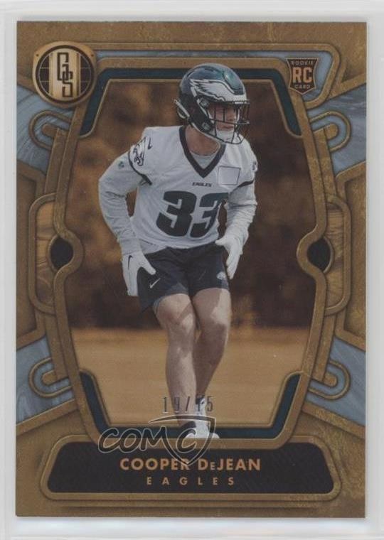 2024 Panini Gold Standard Rookies Platinum /75 Cooper DeJean #133 Rookie RC