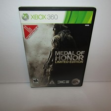 Medal of Honor Limited Edition Microsoft Xbox 360 Video Game Wrong Case Tested