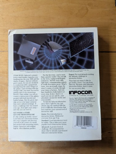 Infocom Starcross For Amstrad CPC/PCW - 第 2/10 張圖片