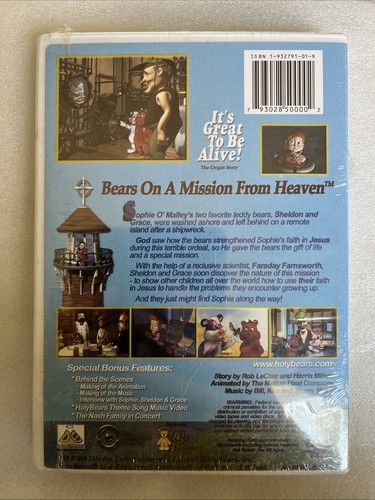 Holybears: It's Great to Be Alive (DVD) NEW SEALED w Fraying - Picture 2 of 4