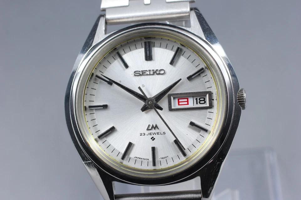 Vintage 1972 [Near Mint] Seiko Lord Matic 5606-7190 Automatic Watch From Japan - Image 3 of 4