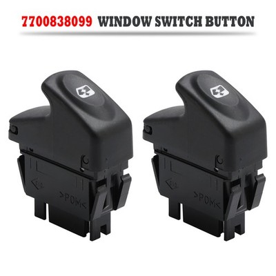 2x Electric Window Control Switch Button 7700838099 für Renault Scenic 1 I,