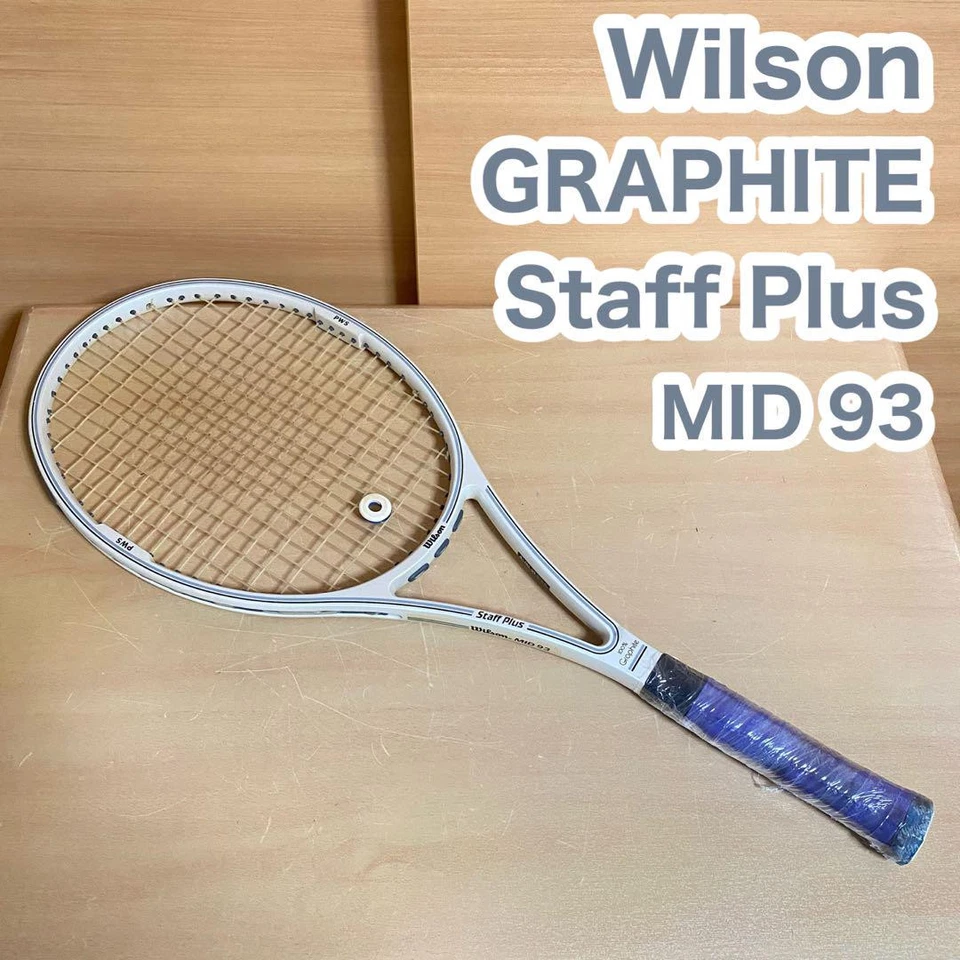 Wilson Graphite Staff Plus Mid 93 Hard Tennis Racket from Japan