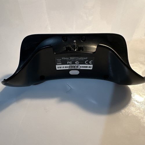 Official OEM Microsoft Xbox 360 ChatPad Keyboard Attachment - Black ***TESTED*** - Picture 2 of 3