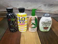 Tanning Bed Lotion Bundle Selfie Love Sunny Ganja Tan Extender Moisturizer