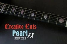 D-41 Guitar Hexagon Abalone Vinyl Decal Inlay set for any acoustic guitar 