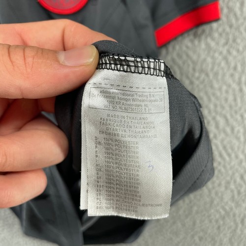 FC Bayern Munich Third Adidas Soccer Jersey Shirt Kit Size Medium Dark Grey - Picture 12 of 15