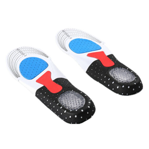 1 Paar Silikon Gel Plantarfasziitis orthopädische Einlegesohlen Bogen Unterstützung Schuhpolster S/L - Bild 4 von 10