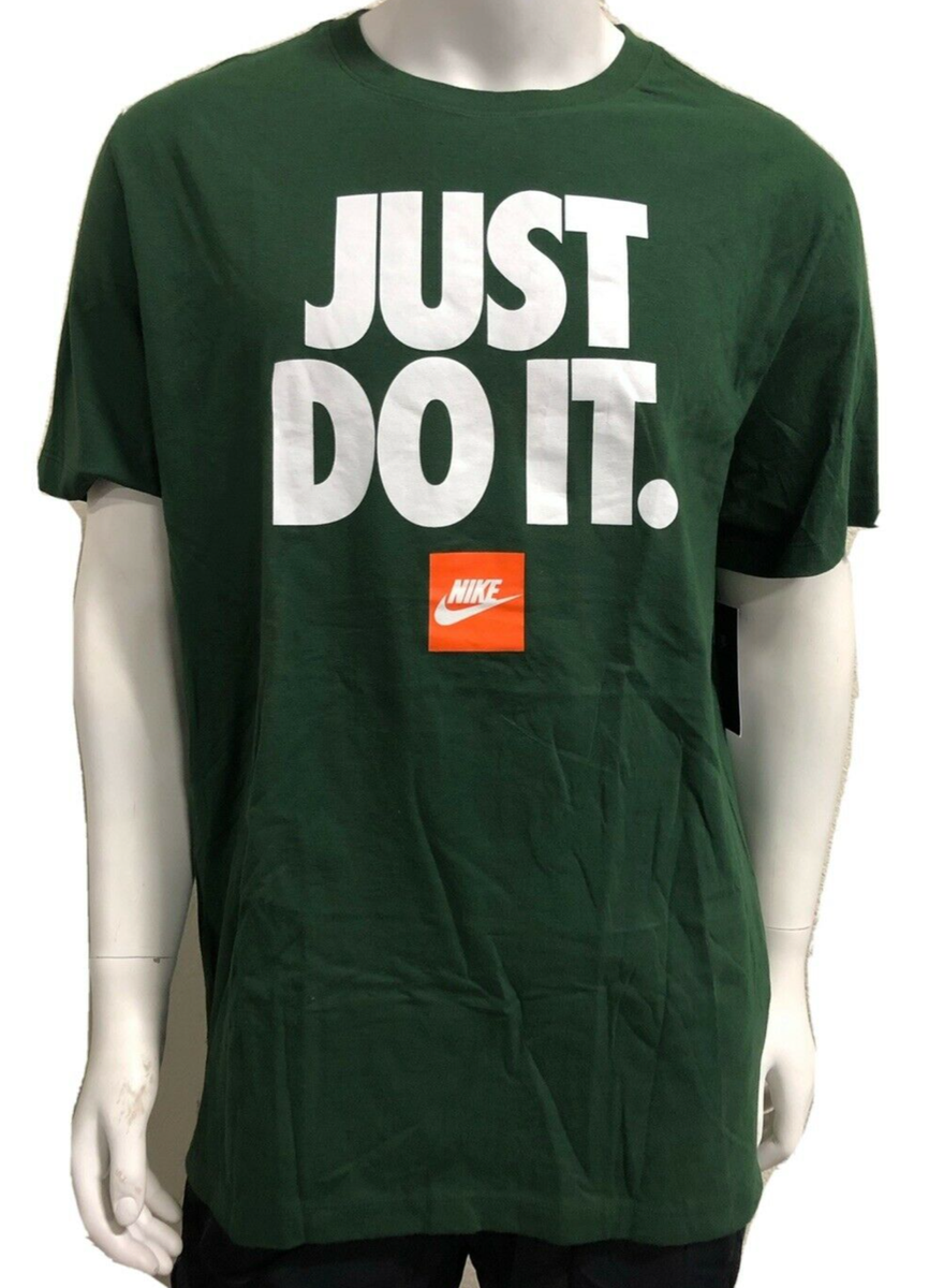Mens Nike Just Do It Short Sleeve T-Shirt CV2033 375 | eBay