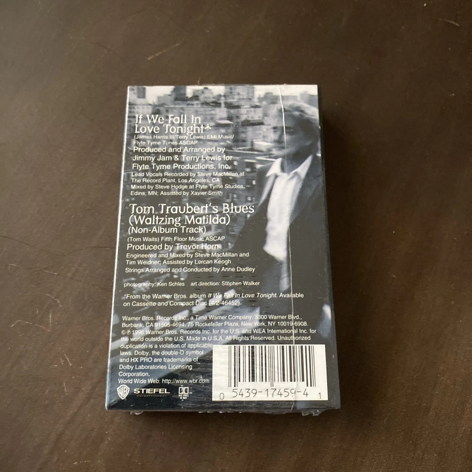 Rod Stewart 2 Songs Cassette Single If We Fall In Love Tonight Waltzing Matilda - Image 2 of 2