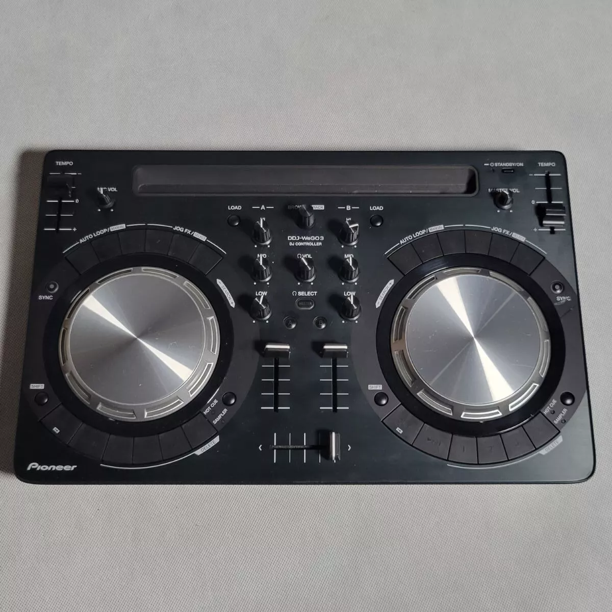 Pioneer DDJ-WEGO3 Black DJ Controller 2-Channel Beginner DDJWEGO3K