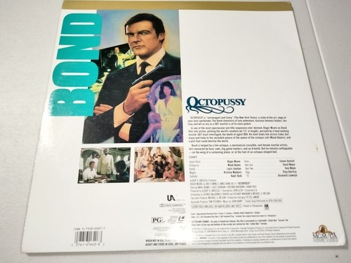 James Bond 10 Movie Laserdisc Lot Sean Connery Roger Moore George Lazenby - Imagen 9 de 19
