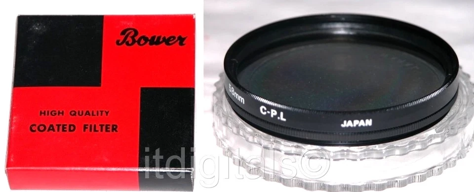 Bower 55mm CPL Circular Polarizer Cir Polarizing Polar Genuine Original Japan - Image 2 of 2