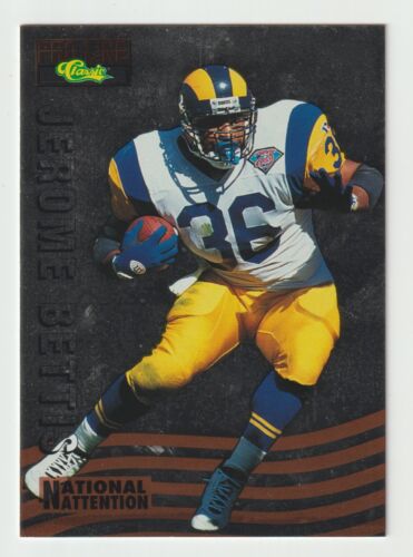 1995 Pro Line National Attention #NA1 JEROME BETTIS Football Card