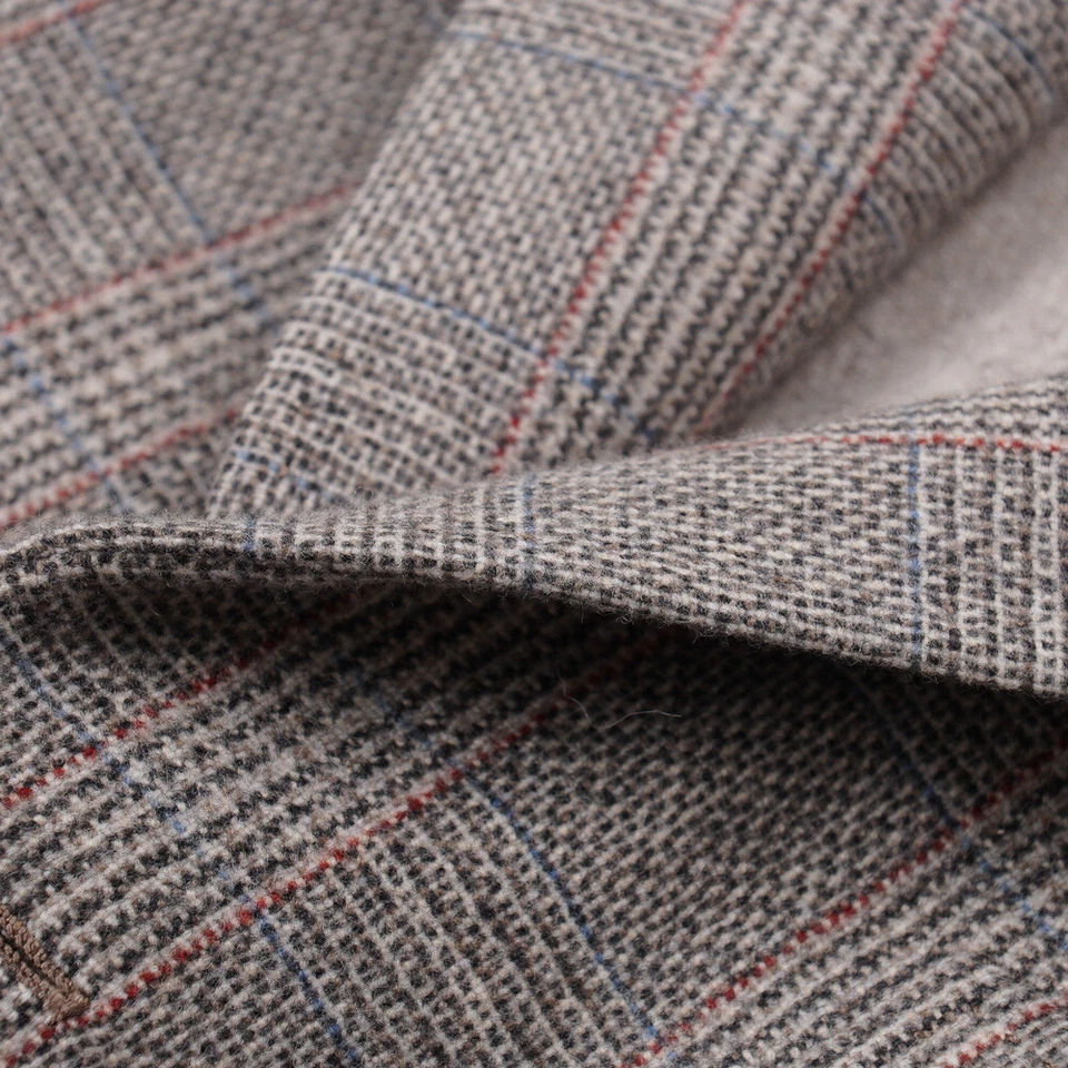 NWT $3495 D'AVENZA 'Voyager Sartorial' Soft Wool-Cashmere Sport Coat 40 R - Image 3 of 4