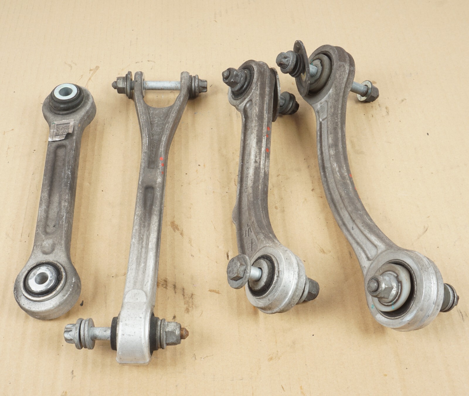14-17 MASERATI QUATTROPORTE REAR LEFT DRIVER SIDE CONTROL ARM 4Pcs OEM