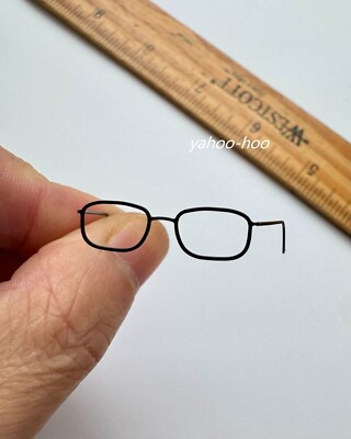 1/6 Scale Metal Eyeglasses E For 12'' Hot Toy PHICEN Worldbox Head Sculpt Figure