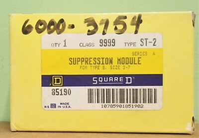 SQUARE D 9999 ST-2 SUPPRESION MODULE FO TYPE S, SIZE 3-7