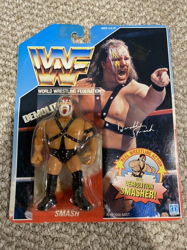 WWF Hasbro SMASH MOC Demolition Series 1 Protectiv...
