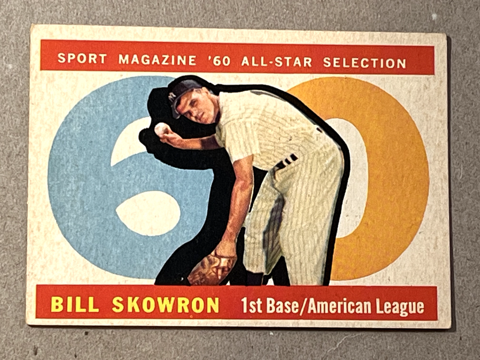 1960 Topps    #553    Bill Skowron  1960 All Star   New York Yankees