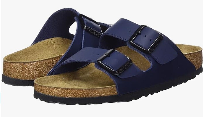 新品　箱付BIRKENSTOCK Arizona BS BLUE 23cm 36 Birkenstock Arizona Regular Fit Soft FB Birko Flor Blue - US