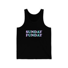 Sunday Funday Unisex Tank Top