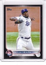 Taylor Hearn /71 BLACK PARALLEL 2022 Topps Update #US82 Texas