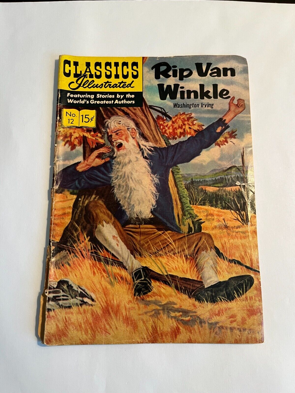 Classics Illustrated (# 12) Rip Van Winkle (March 1944) Golden Age Comic Fair