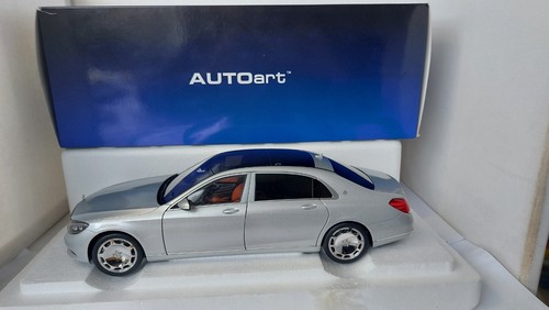 Autoart Mercedes Maybach Clase S S600 Plata 1:18 En Caja Como Nuevo - Imagen 13 de 16