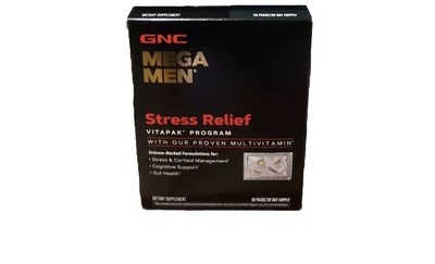 GNC Mega Men And Mega Men Stress Relief