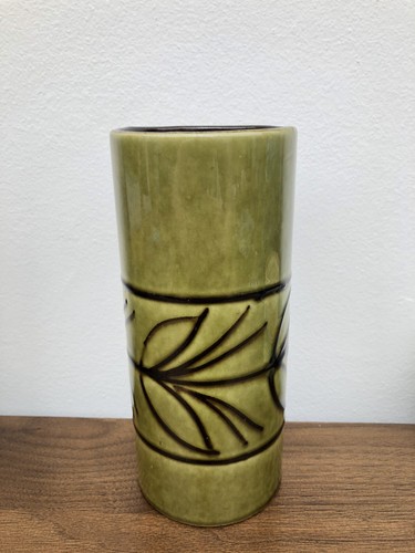 Carstens Tonnieshof West German Austria Pottery Vase 6 18 Green 18cm Tall Ebay