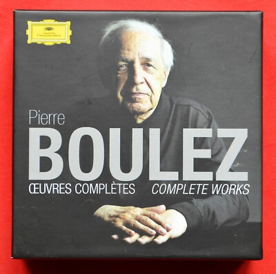Pierre Boulez   Œuvres Complètes = Complete Works - BOX SET - 13 CD - DG