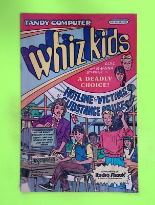 Tandy Computer Whiz Kids A Deadly Choice #1 One-Shot 1990 L95-7