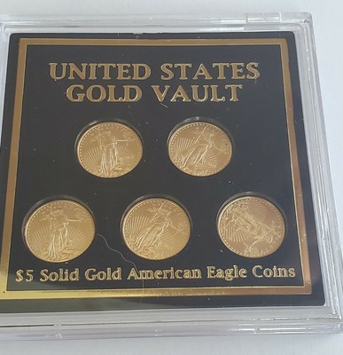 states united gold vault coins eagle solid american 10oz