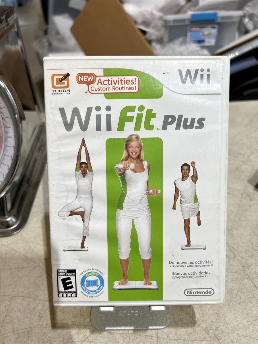 NINTENDO Wii - Wii Fit Plus Game with Manual Complete | eBay