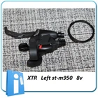 NOS Shimano XTR ST-M950 8V V-Brake Retro M950 LEFT Brake Shifter Control