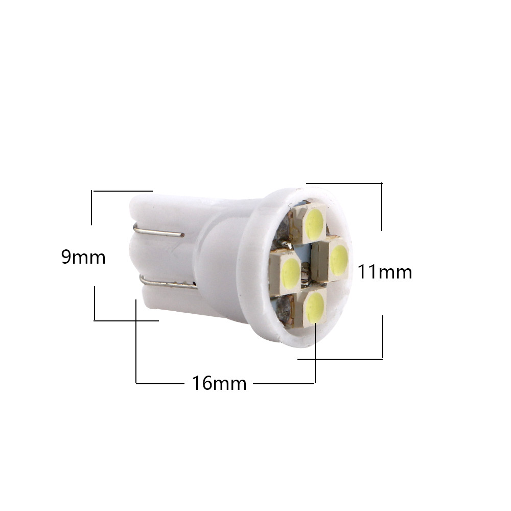 6pcs T10 168 194 501 W5W White Car 7 Smd LED Wedge Side Light Bulb Lamp
