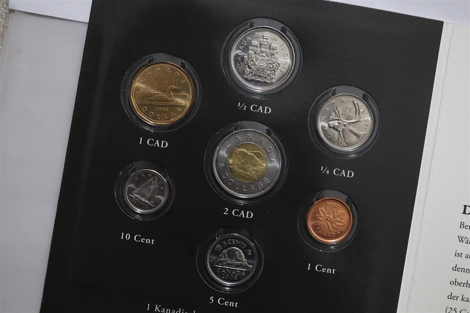 🧭 🇨🇦 CANADA UNUSUAL MINT SET SOLD FOR 50€ B79 #313 CG44 - Image 3 of 4