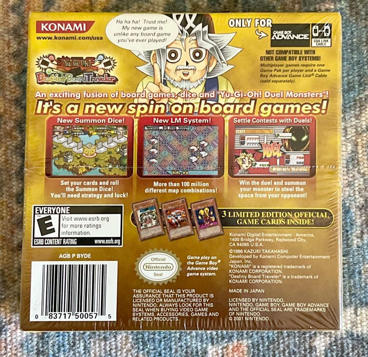 yugioh destiny board traveler promo cards Yu-Gi-Oh Destiny Board Traveler (Nintendo Game Boy Advance, 2004)