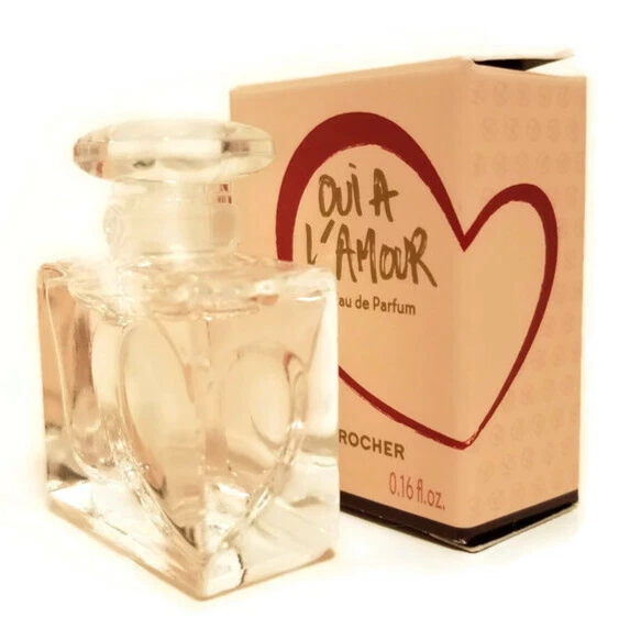 MINI Yves Rocher OUI A L'AMOUR Eau De Parfum Perfume Mujer TALLA DE VIAJE .16 fl oz Foto 3 de 4