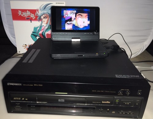 Pioneer DVL-700 LaserDisc Lettore DVD Funzionante + Telecomando LD/CD/CDV/CDV/NTSC/AC3RF - Foto 2 di 20