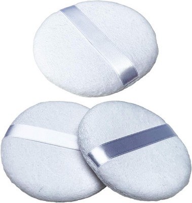 Powder Puff?| Extra Large Powder Puffs | Makeup and Body Puff with Silk Ribbon f