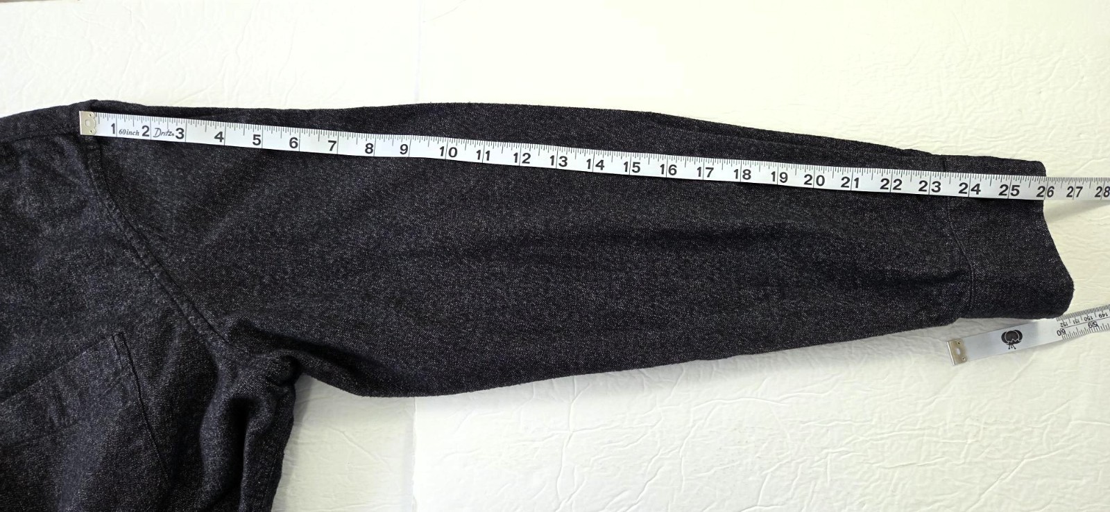 Marc Anthony Men's Black Slim Fit Flannel Button Up Long Sleeve Shirt Size XL