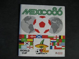 Panini Album WM/WC 1986 Mexico komplett sgt. Zustand mit Diego A. Maradona