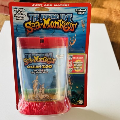 Amazing Live Sea Monkeys Ocean Zoo in Original package 2015