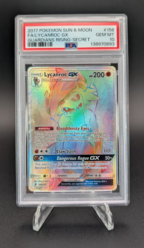Lycanroc-GX graded PSA 10 for sale on eBay
