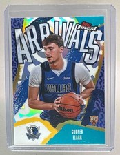 Cooper Flagg 2025 Topps Finest #A-1 Refractor Arrivals Rookie RC