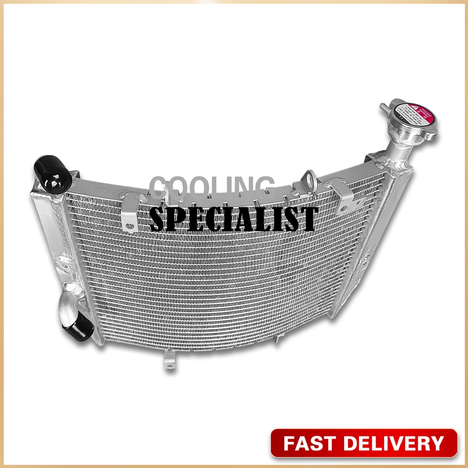 Triumph Daytona 675 675R Racing Super Cooling Radiator 2013-2018 Foto 4 de 4